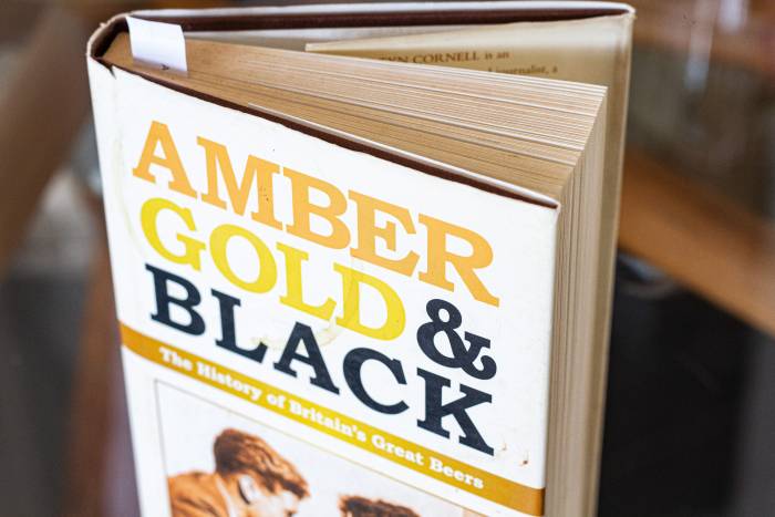 Amber, Gold & Black, book from Martyn Cornell. Photo: Bia Amorim