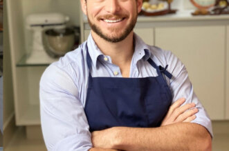 O chef Dalton Rangel para Estrella Galicia. Foto: Divulgação